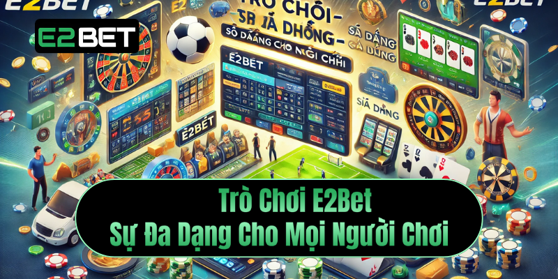 Các Trò Chơi E2Bet – Sự Đa Dạng Cho Mọi Người Chơi